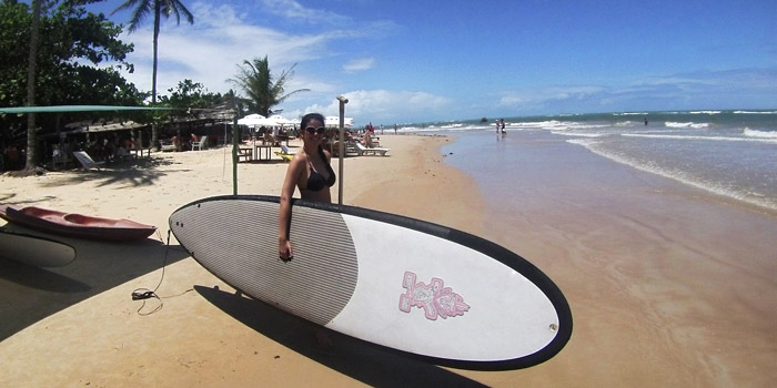 Stand up paddle -Praia dos Coqueiros