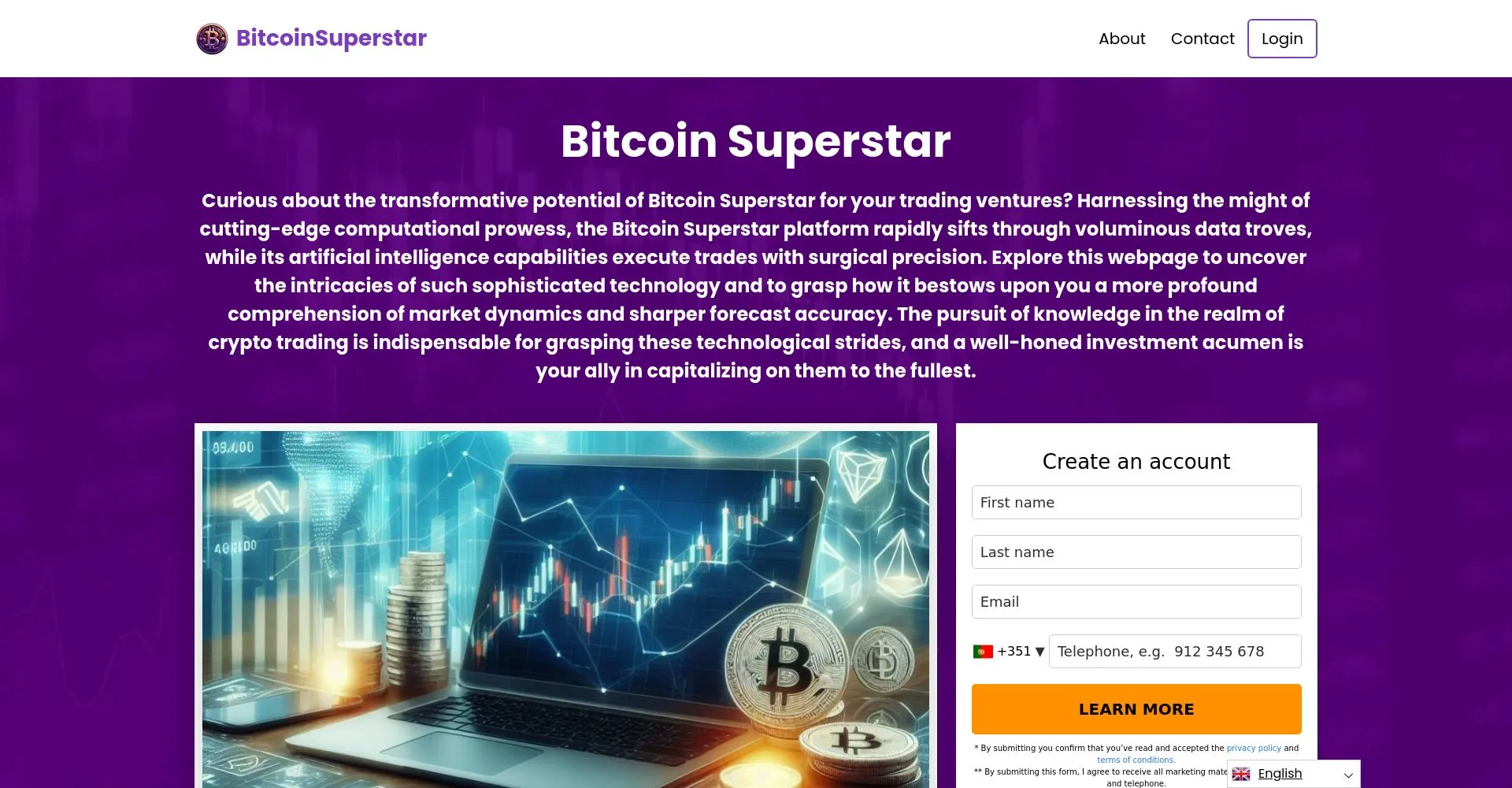 Bitcoin Superstar revisão Portugal 2025: o que é, é uma burla?