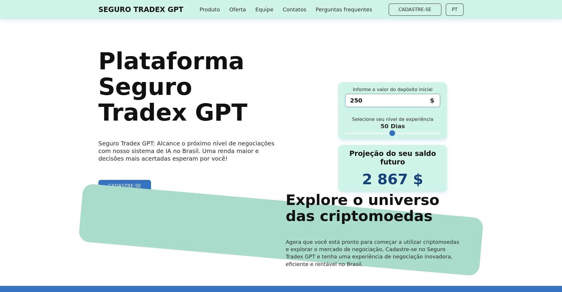 Seguro Tradex Gpt revisão Portugal 2025: o que é, é uma burla?