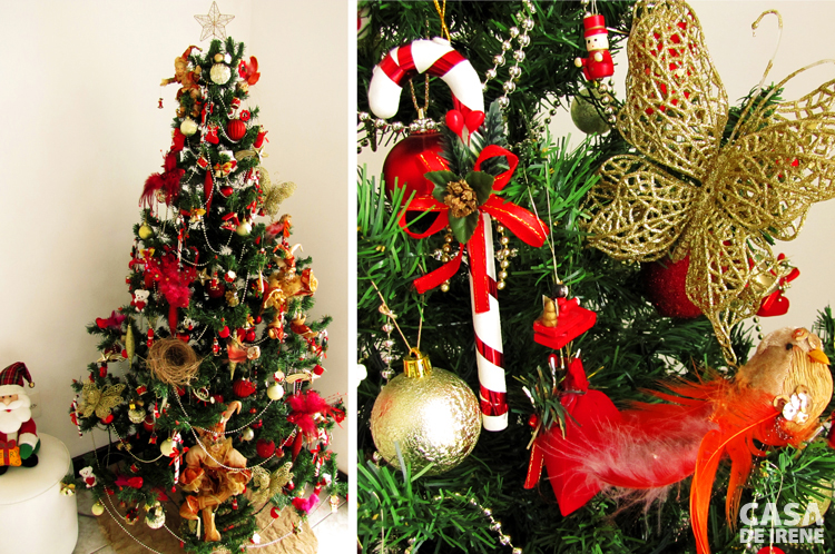 Árvore de Natal em Casa • Casa de Irene