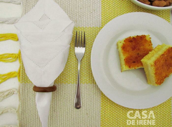 Bolo de Fubá Cremoso