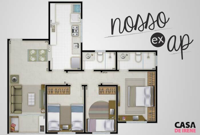 O apartamento