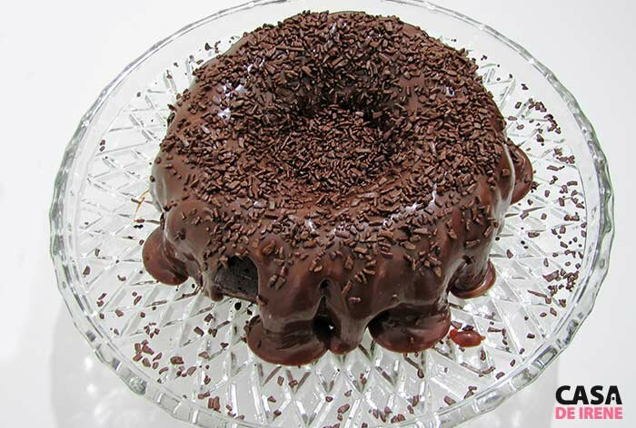 Bolo de chocolate sem farinha