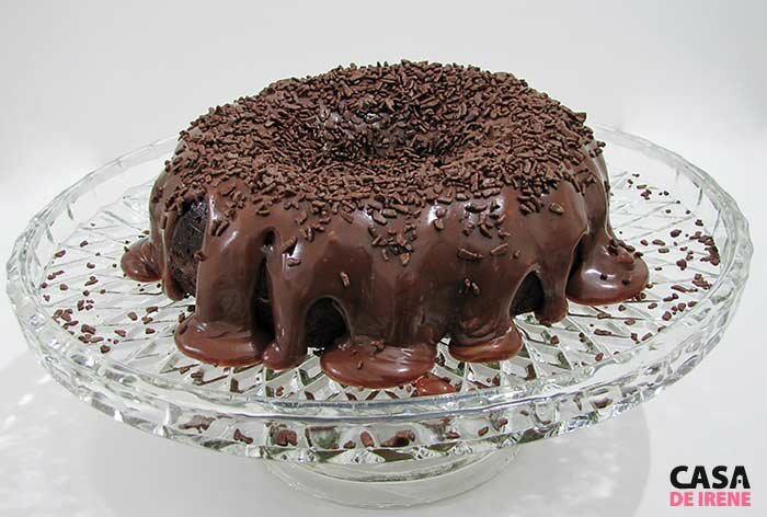 Bolo de chocolate sem farinha