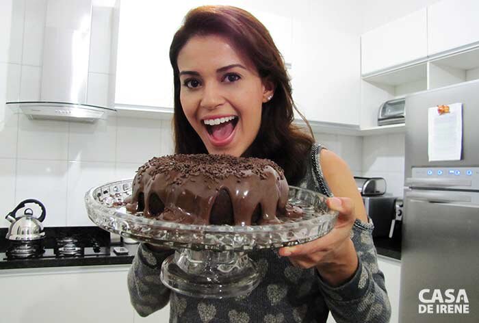 Bolo de chocolate sem farinha